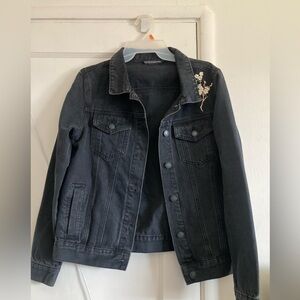 Brandy Melville Black Denim Jacket